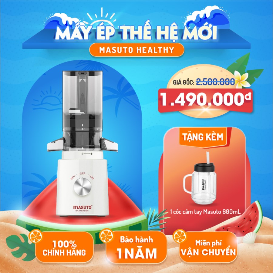 Máp ép hoa quả thế hệ mới MSHealthy 